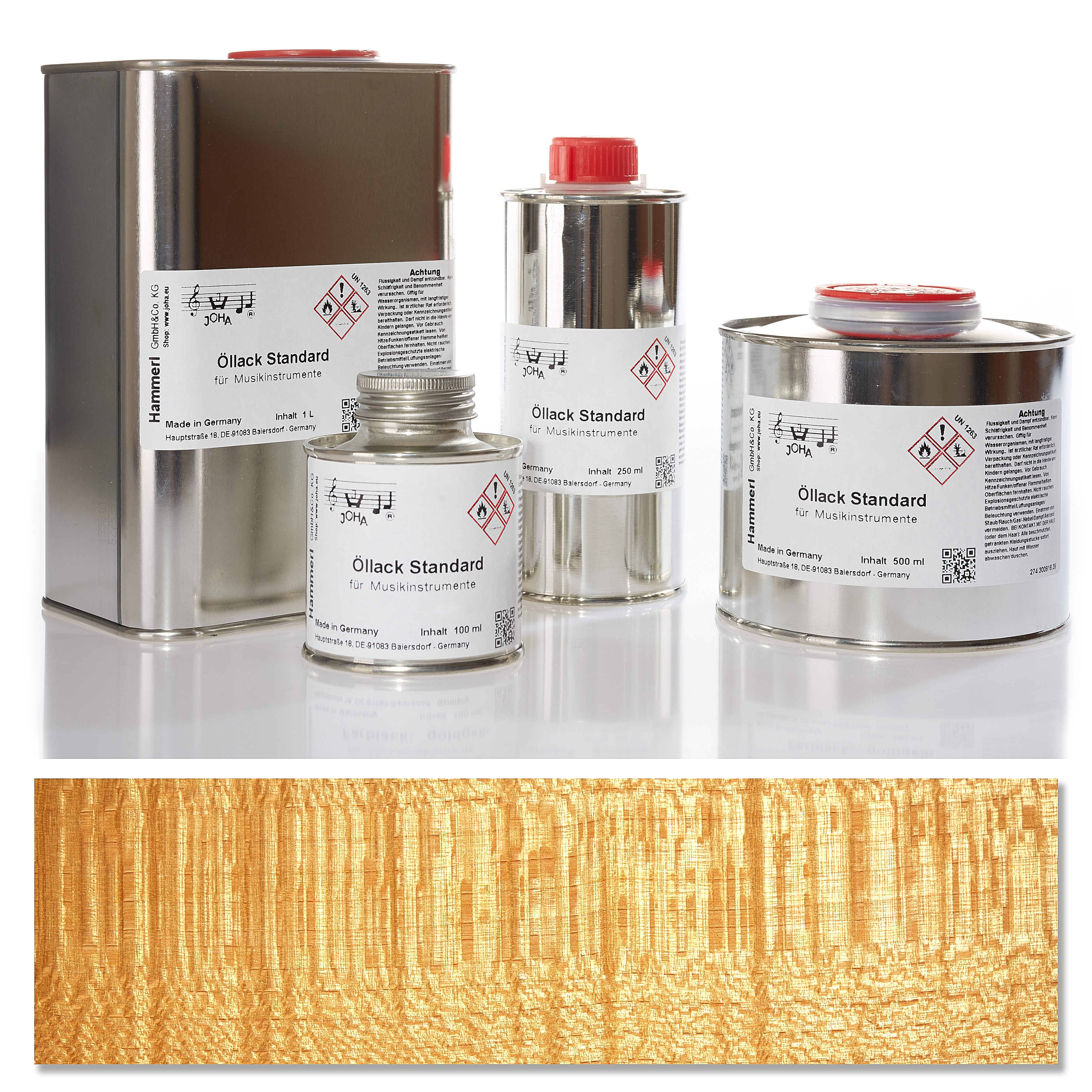 Oil varnish standard, color varnish colorless