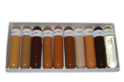 Schellackstangen Sortiment. (10 versch. Farben)