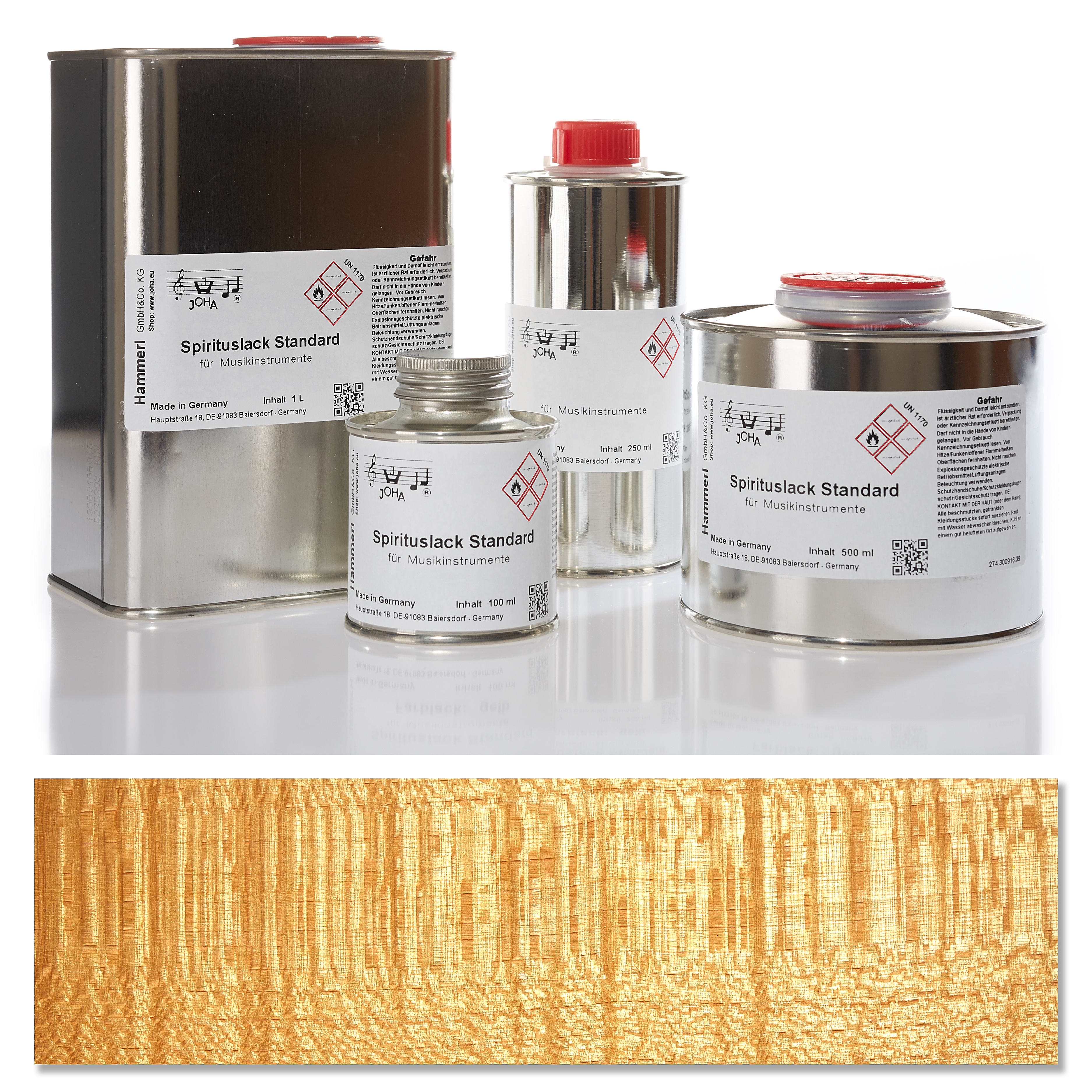 1220 Spirit color varnish standard, colorless