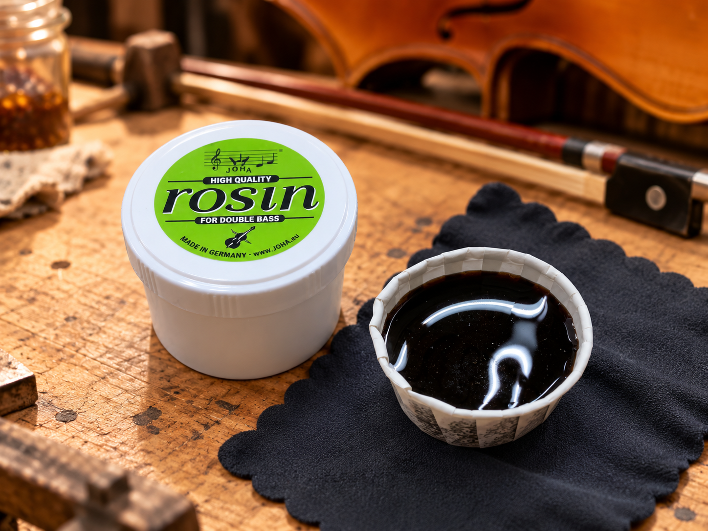 Rosin für Kontrabass