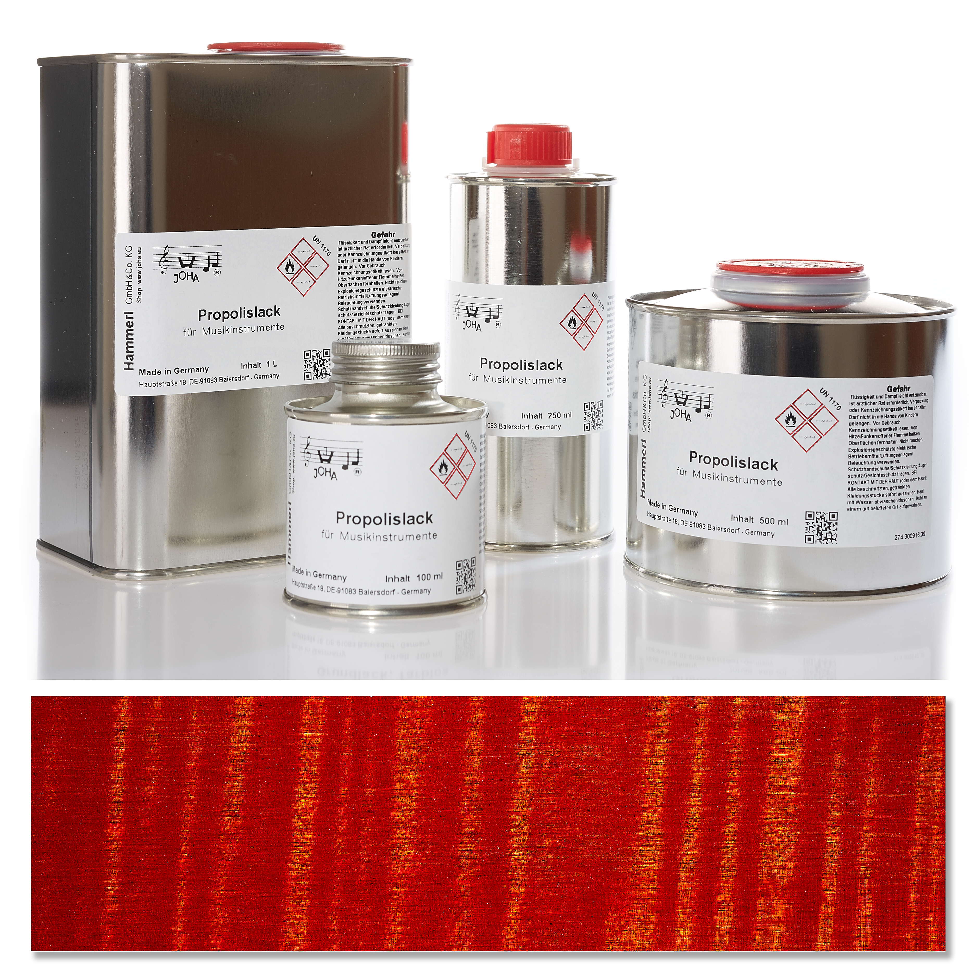 1523 Propolis Farblack, rot
