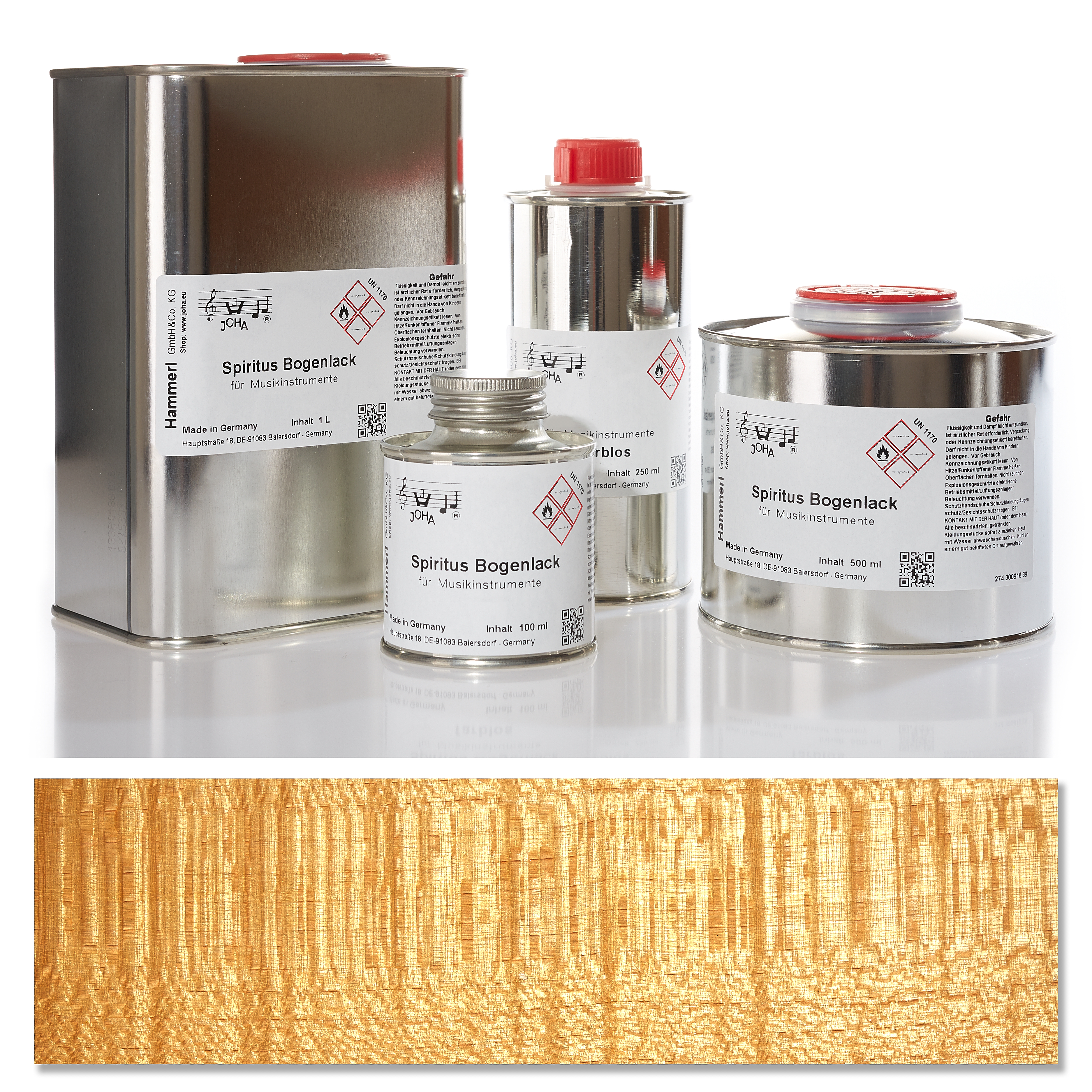 1620 Spirit bow varnish, colorless