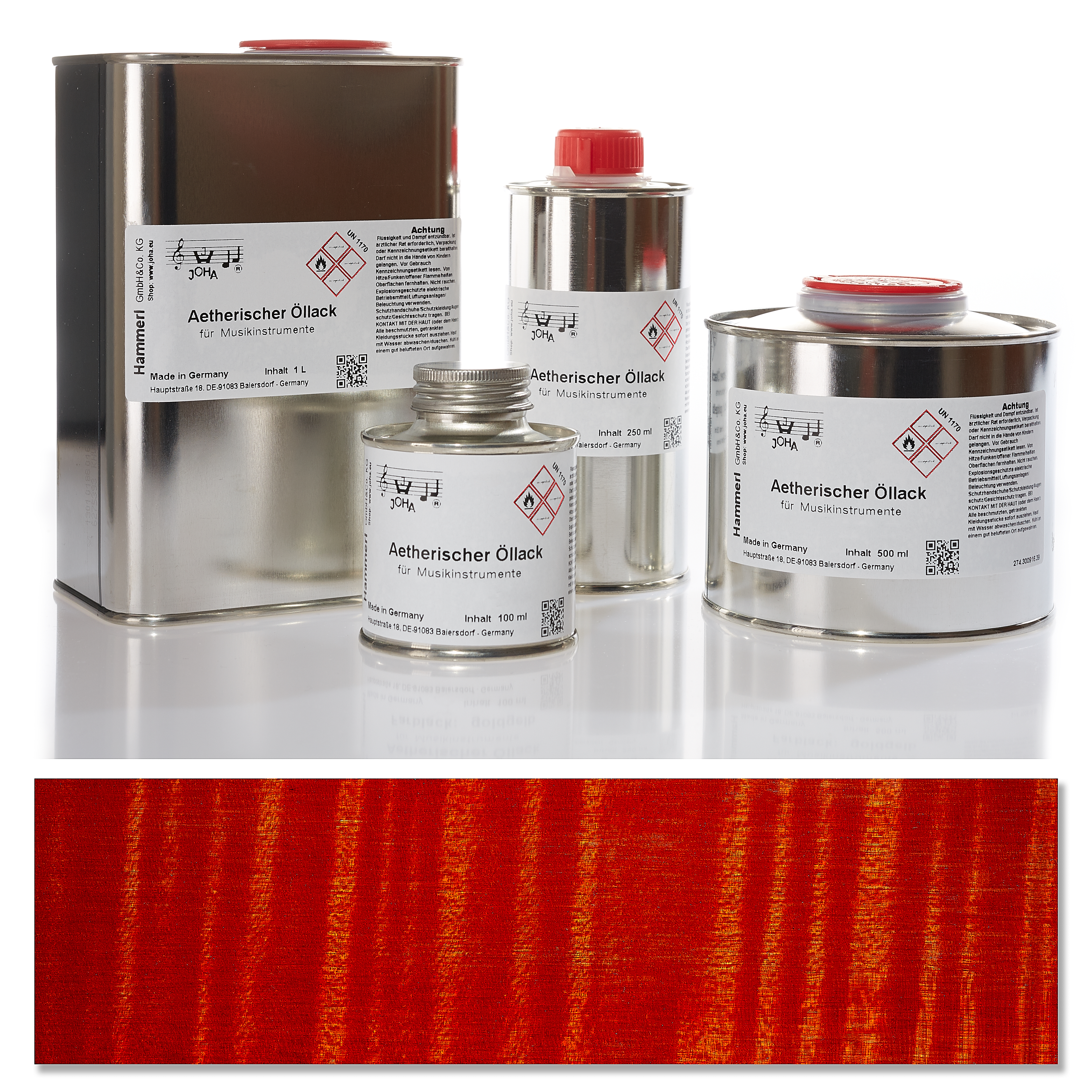 2323 Volatile oil varnish, color varnish red