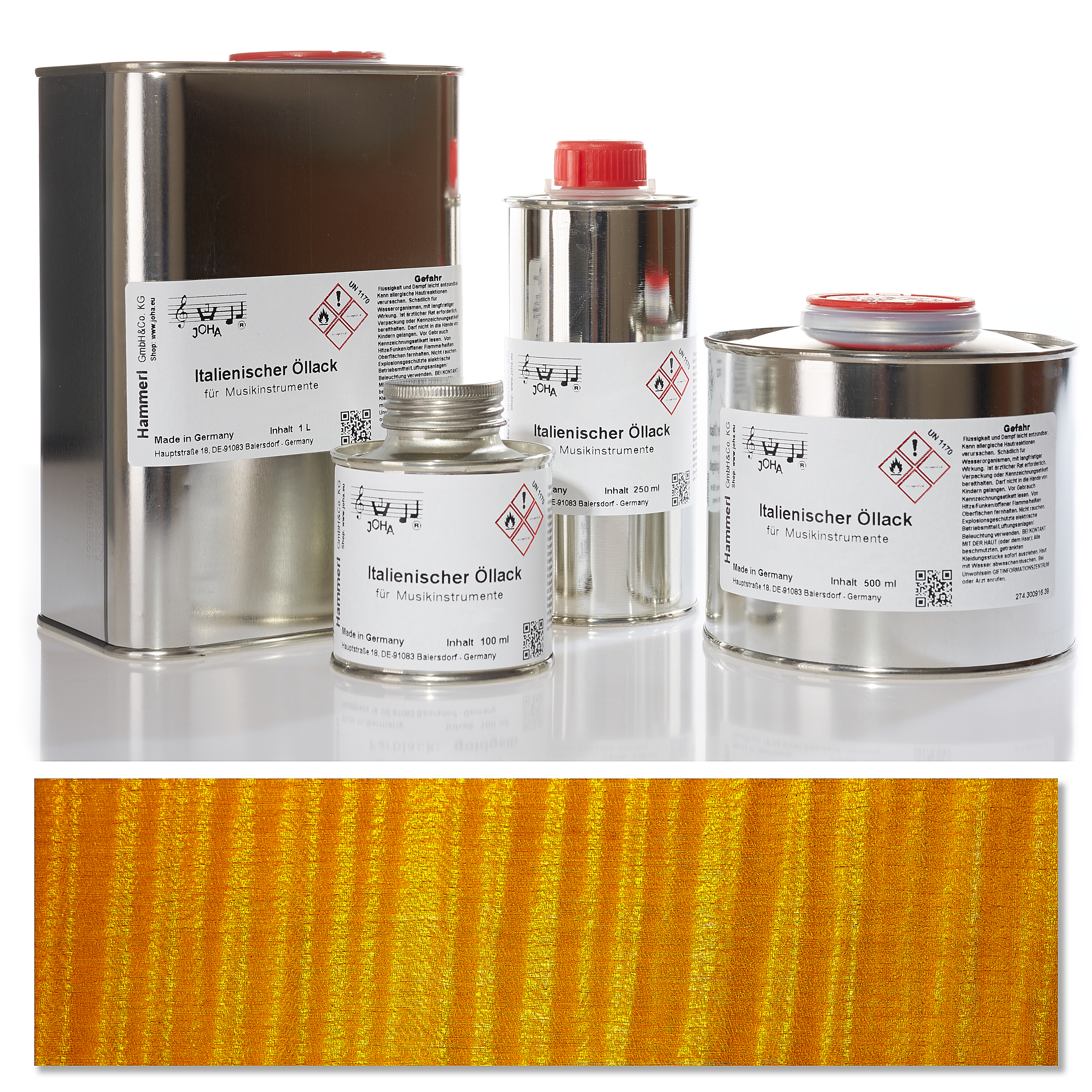 2421 Italian oil varnish, color varnish, yellow