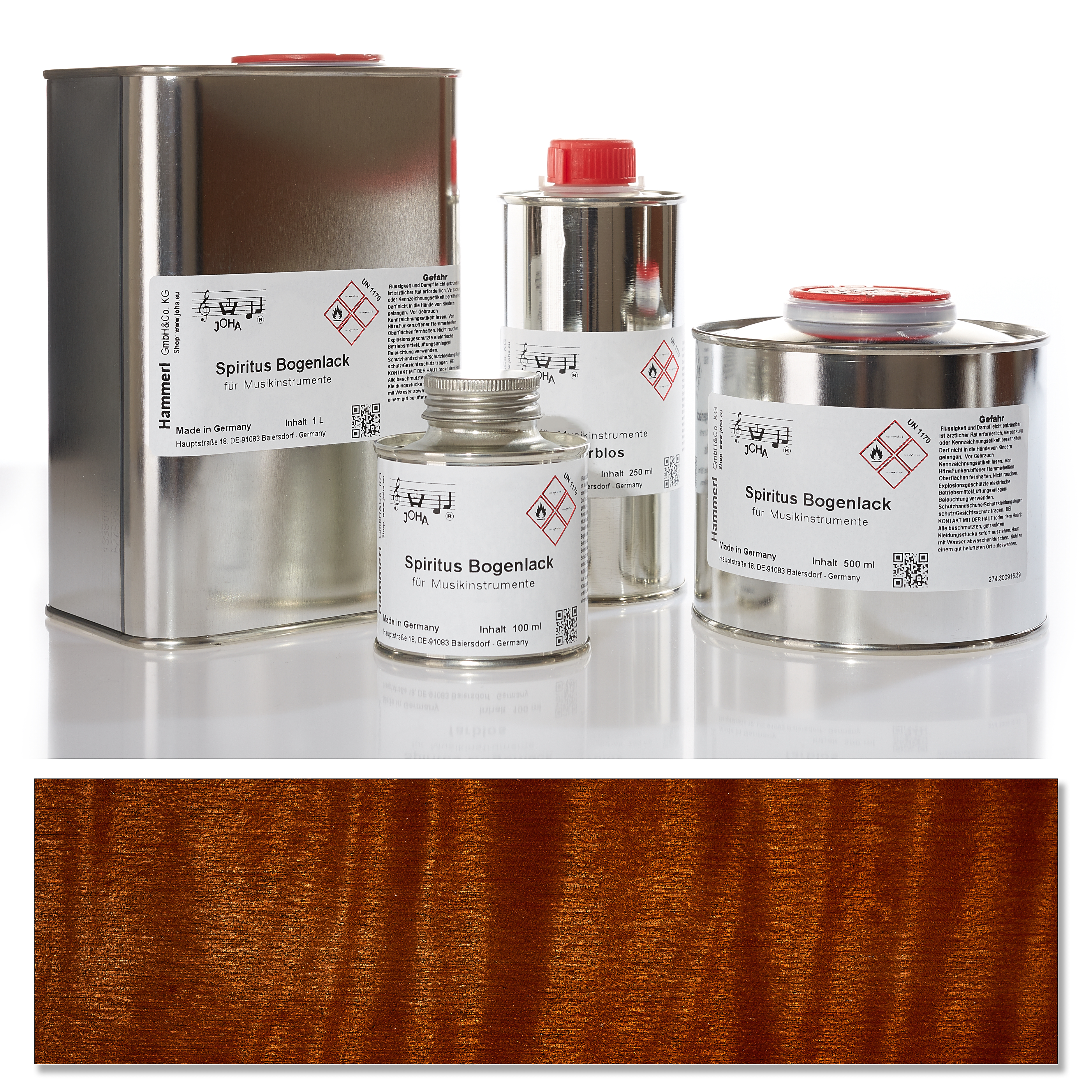 1627 Spirit bow varnish, red brown