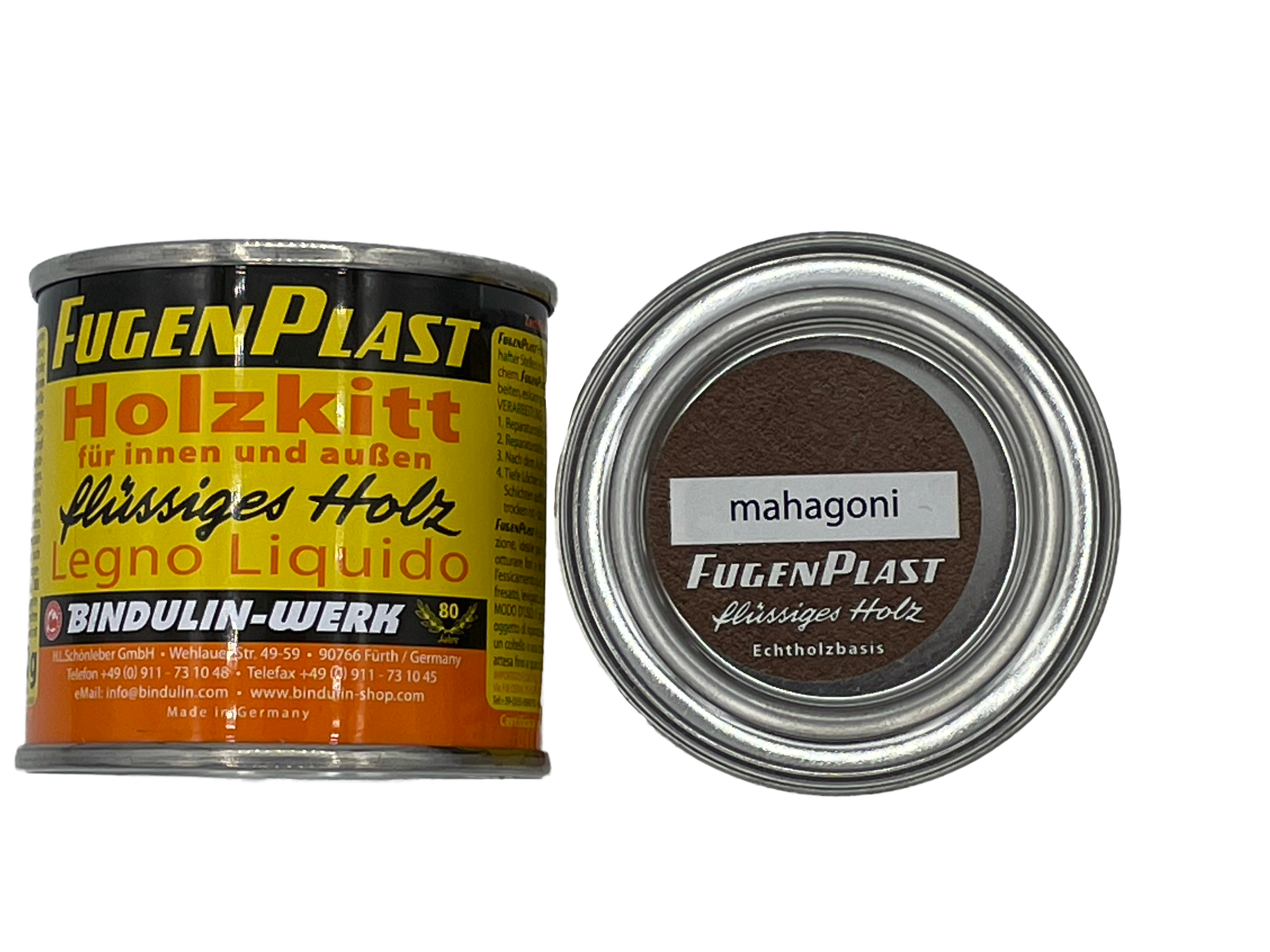 7265 Holzkitt, mahagoni