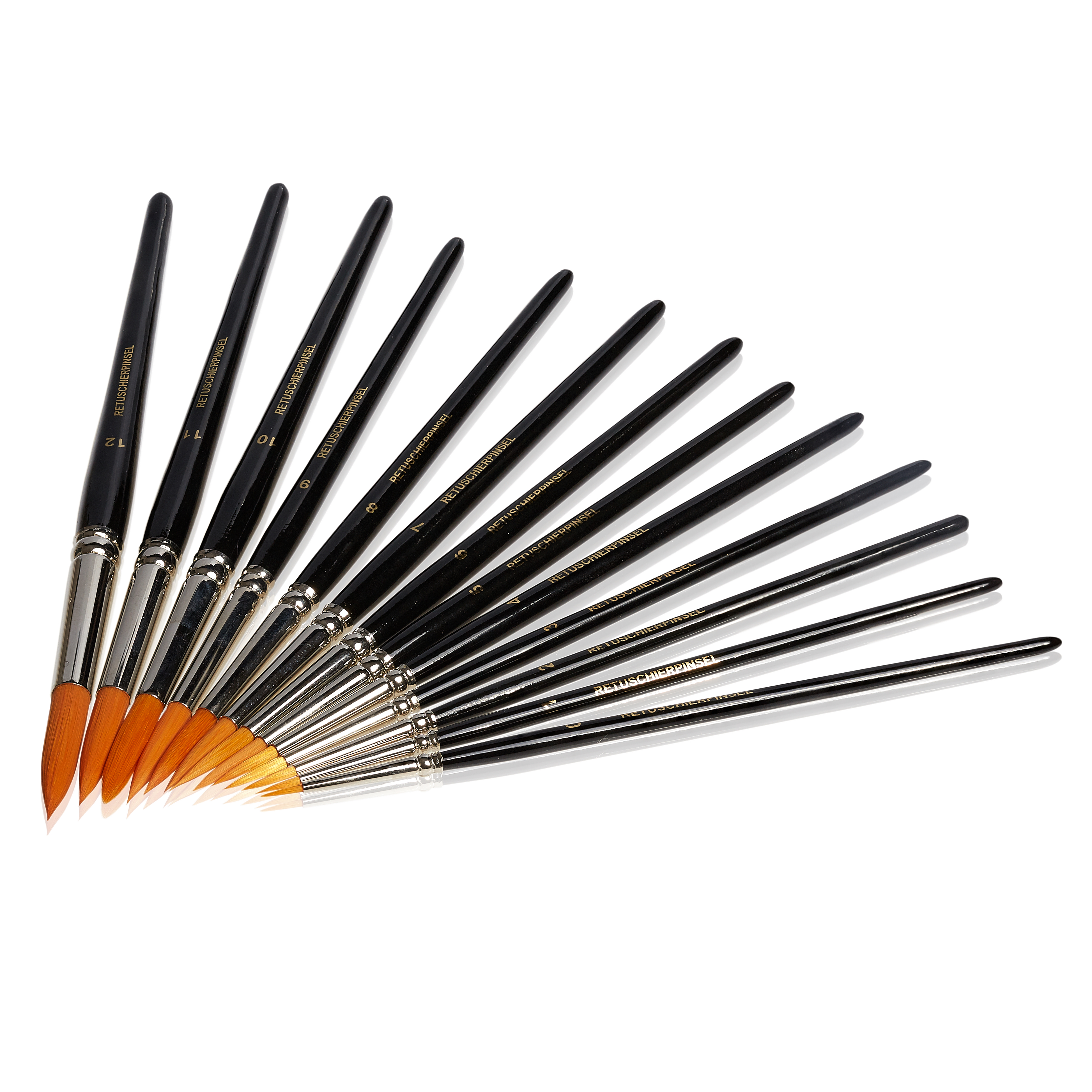 9900 Retouching brush, synthetic, pointed