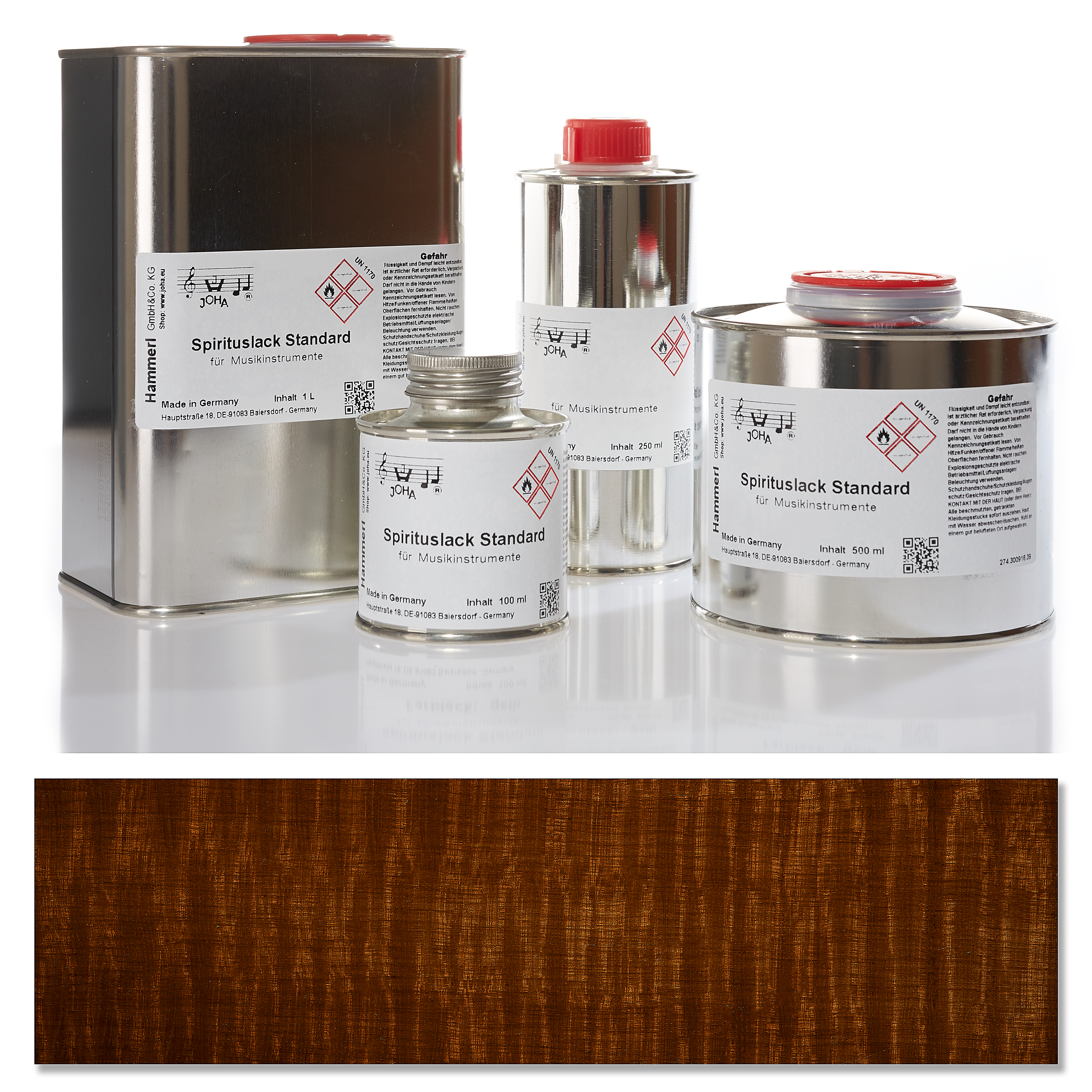 1224 Spirit color varnish standard, brown
