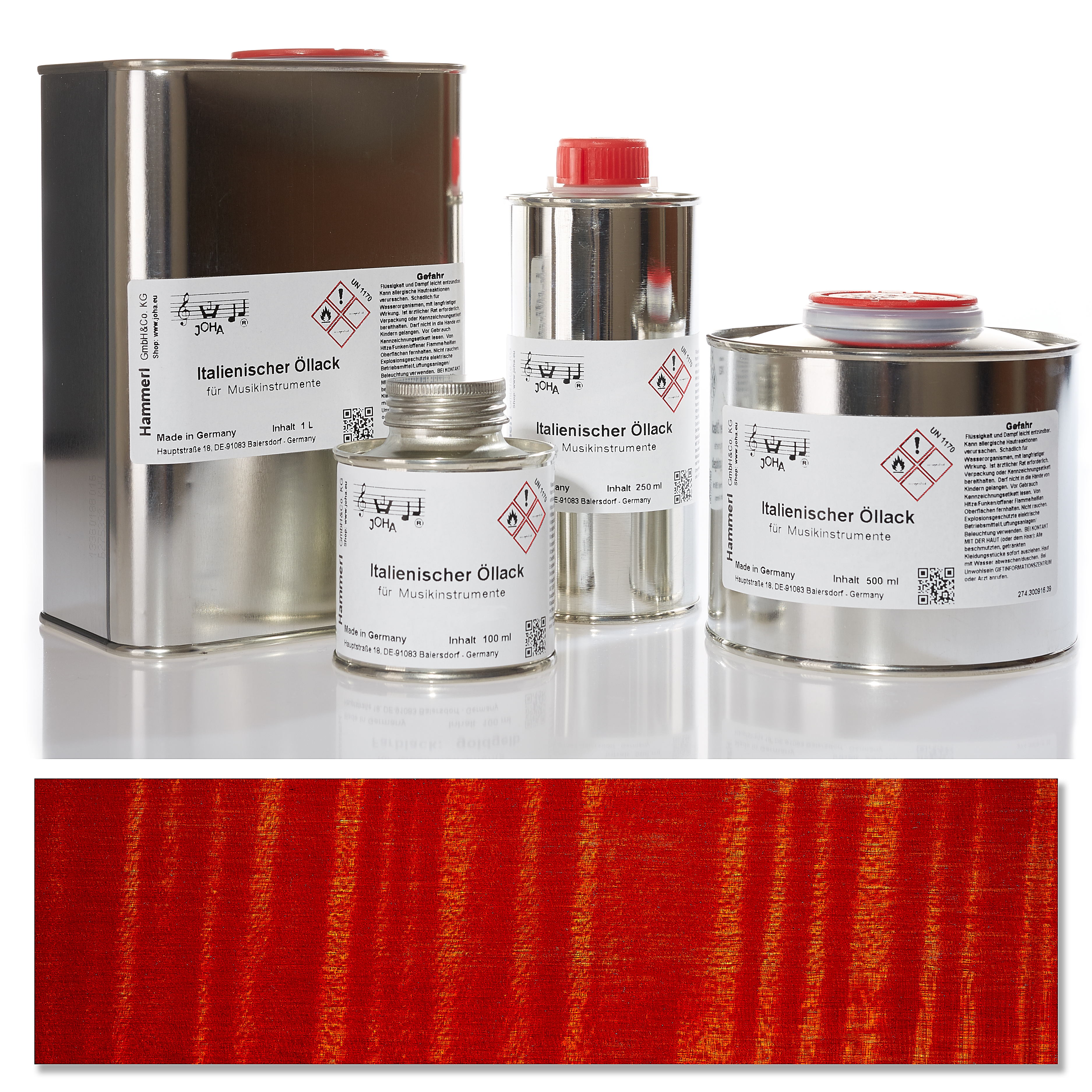 2423 Italian oil varnish, color varnish red